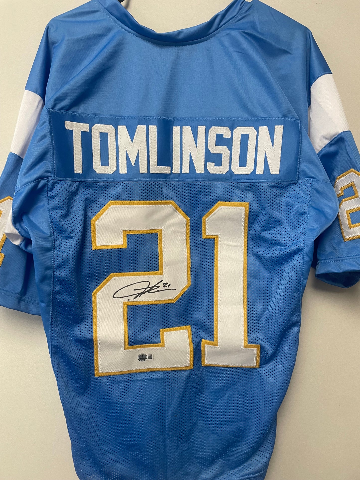 LaDainian Tomlinson Autographed Custom Jersey