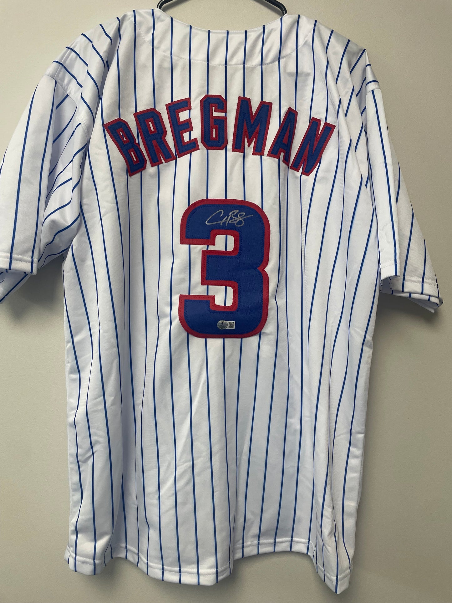 Alex Bregman Autographed Custom Jersey