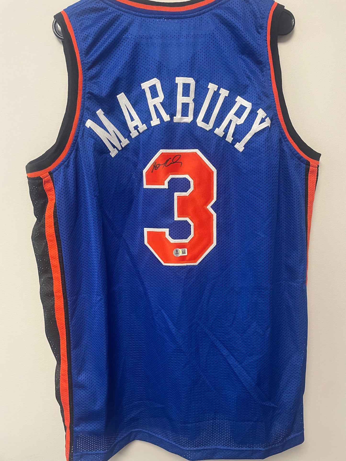 Stephon Marbury Autographed Custom Jersey