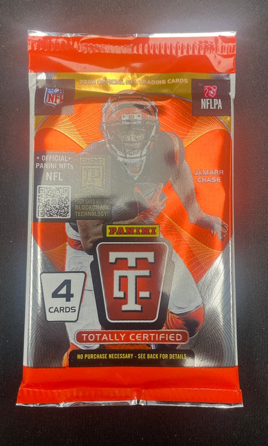 2024 Panini Totally Certified Football Blaster Pack
