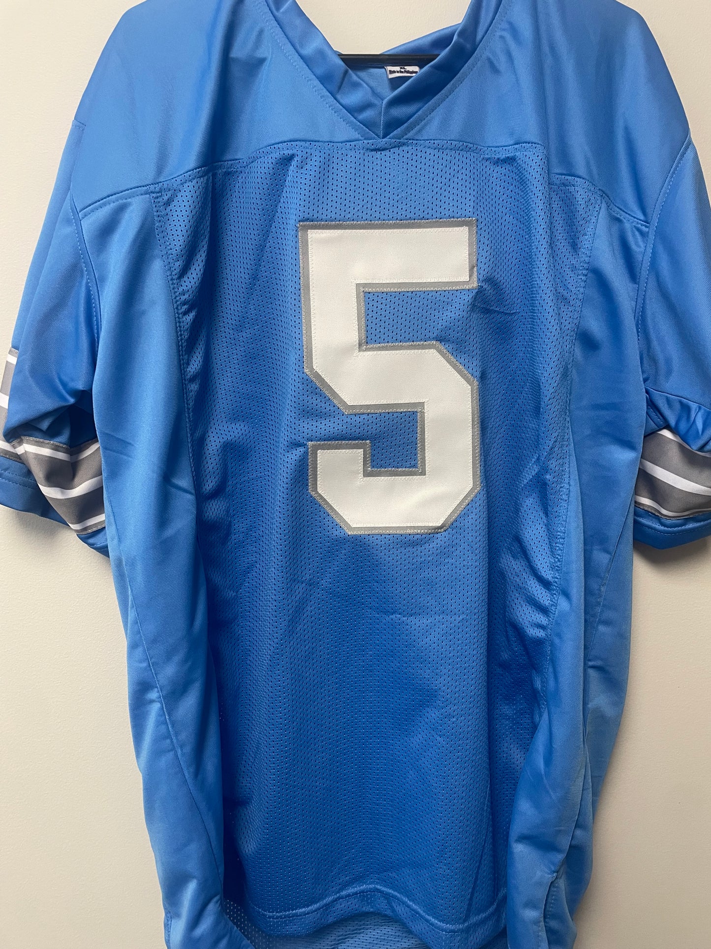 David Montgomery Autographed Custom Jersey