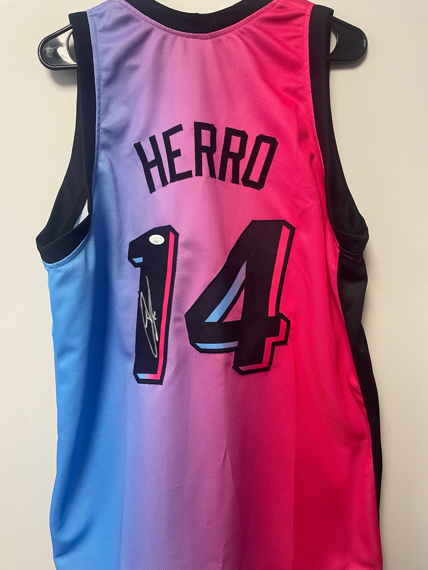 Tyler Herro Autographed Custom Jersey