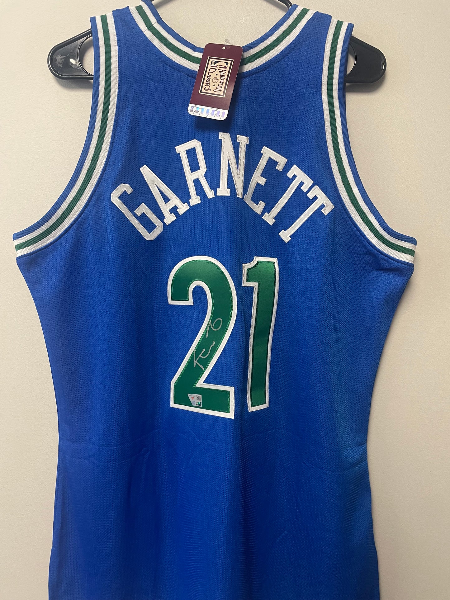 Kevin Garnett Autographed Authentic Jersey