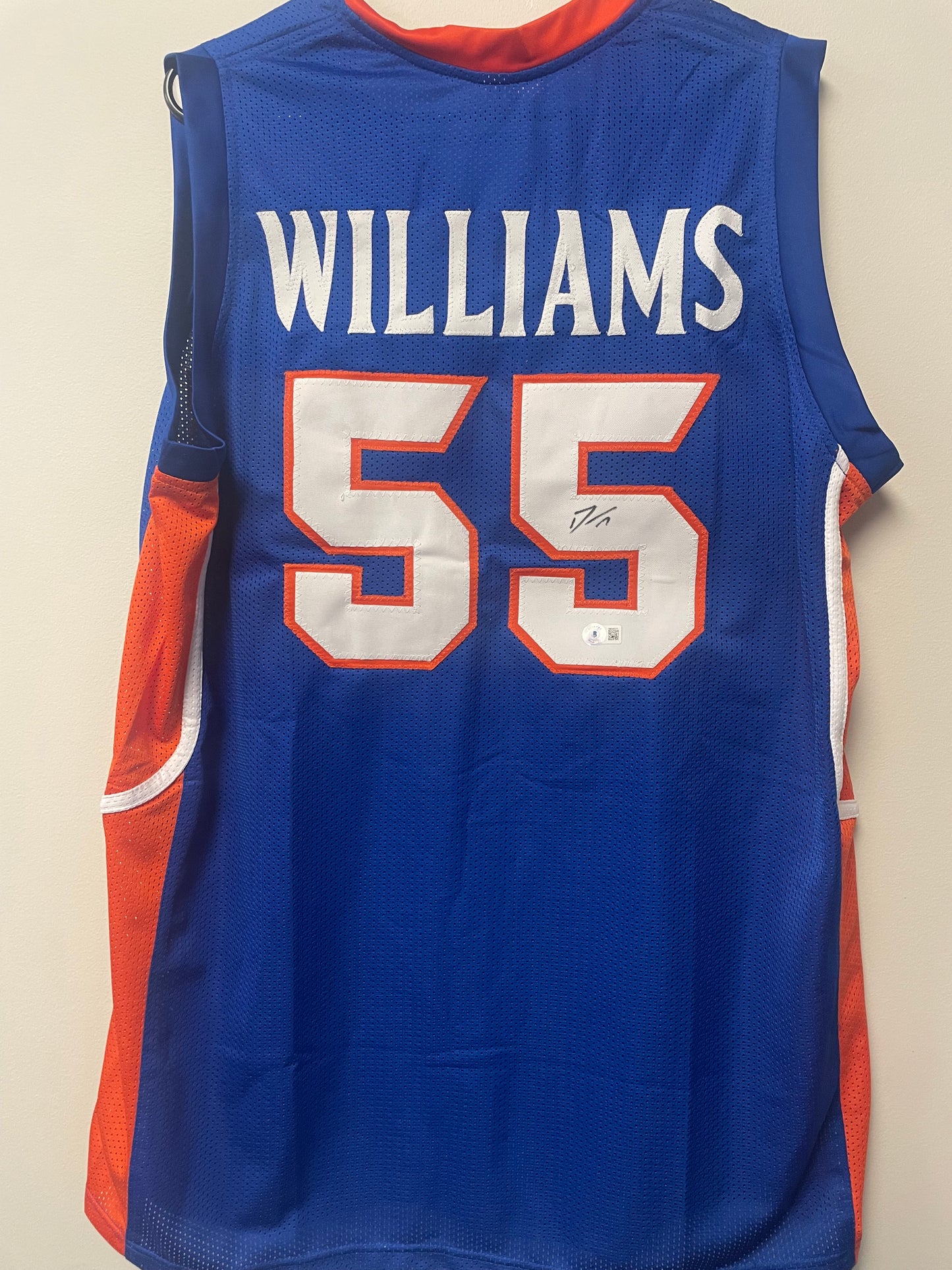 Jason Williams Autographed Custom Jersey
