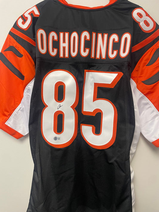 Chad Ochocinco Johnson Autographed Custom Jersey