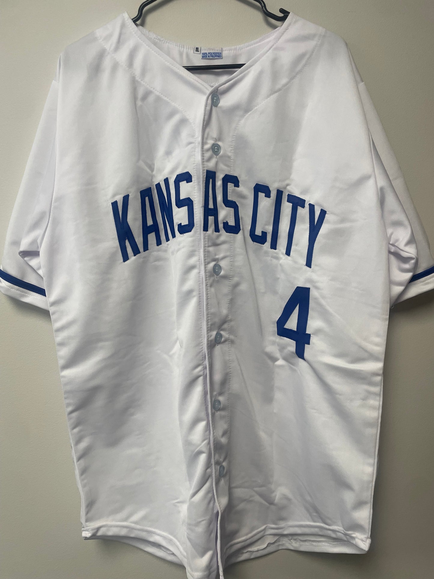 Alex Gordon Autographed Custom Jersey