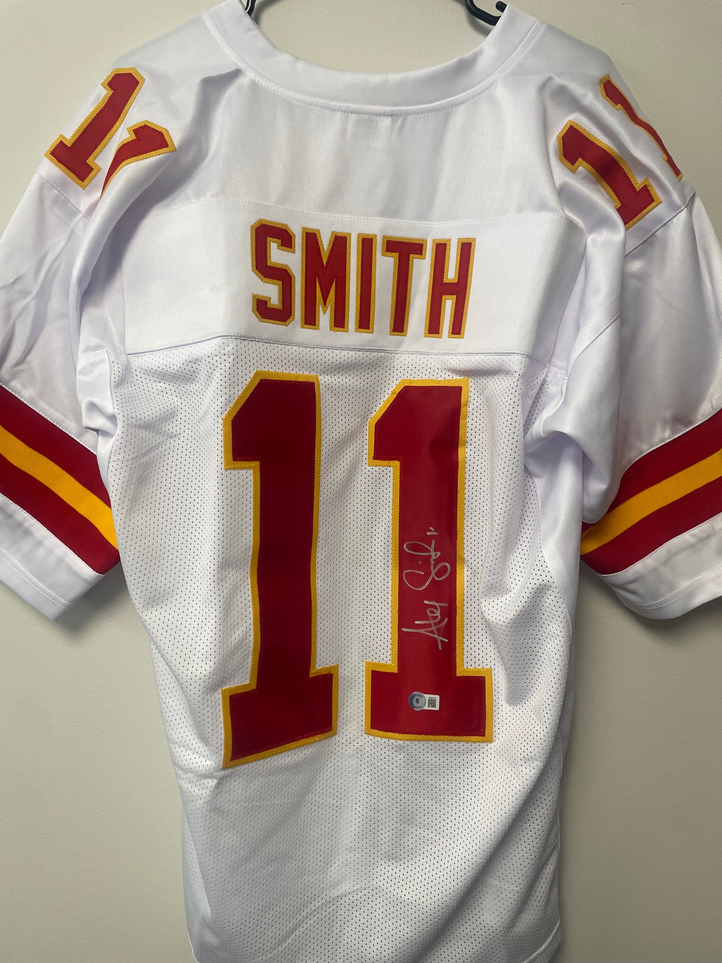 Alex Smith Autographed Custom Jersey