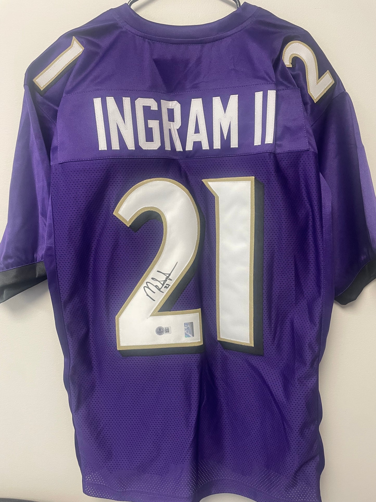 Mark Ingram Autographed Custom Jersey