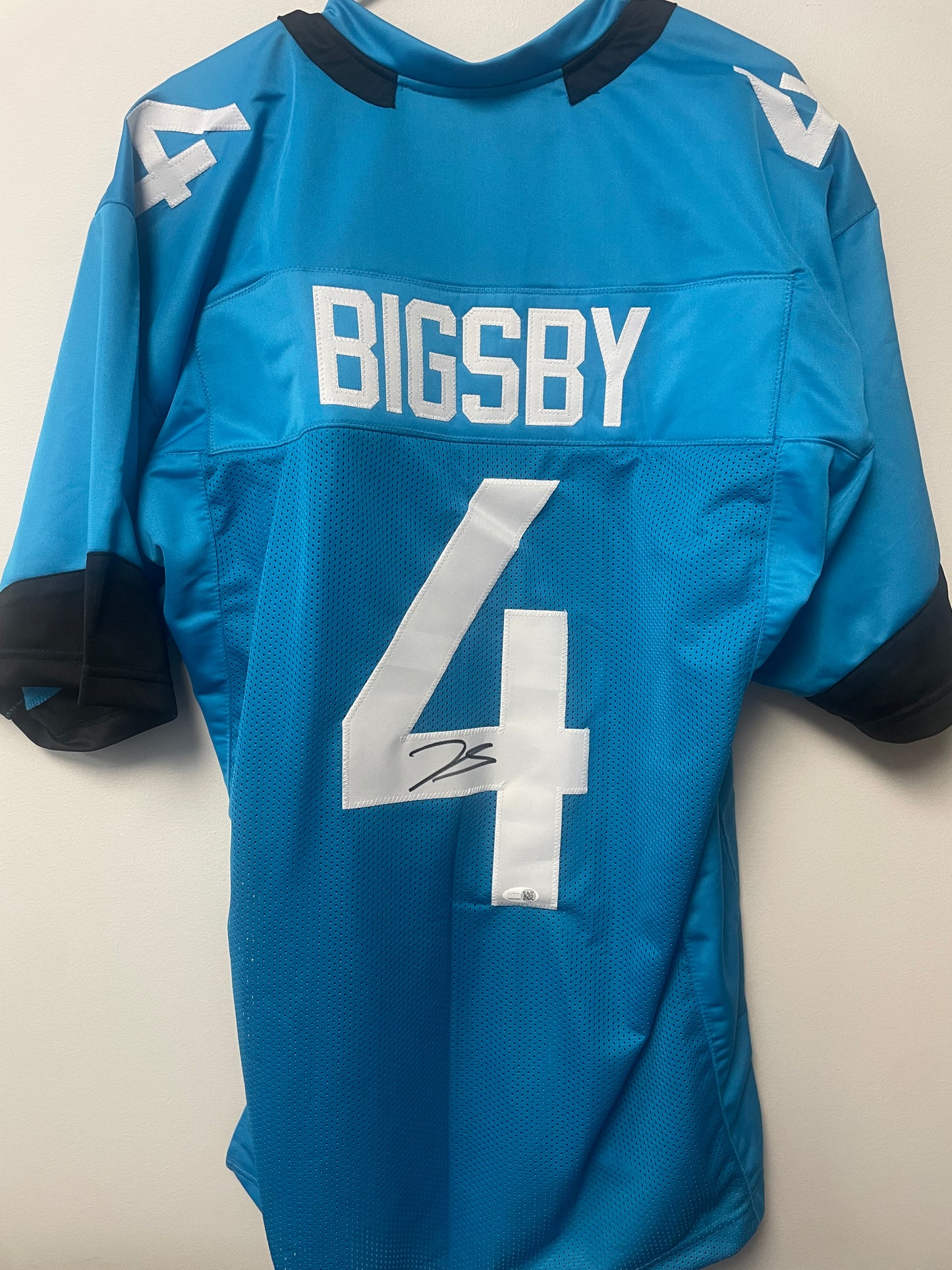 Tank Bigsby Autographed Custom Jersey