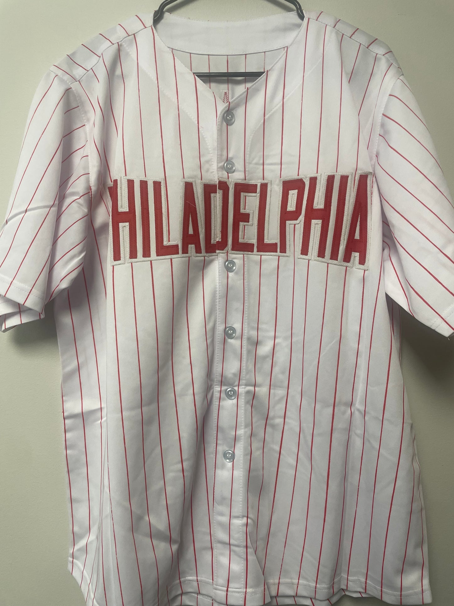 Cole Hamels Autographed Custom Jersey