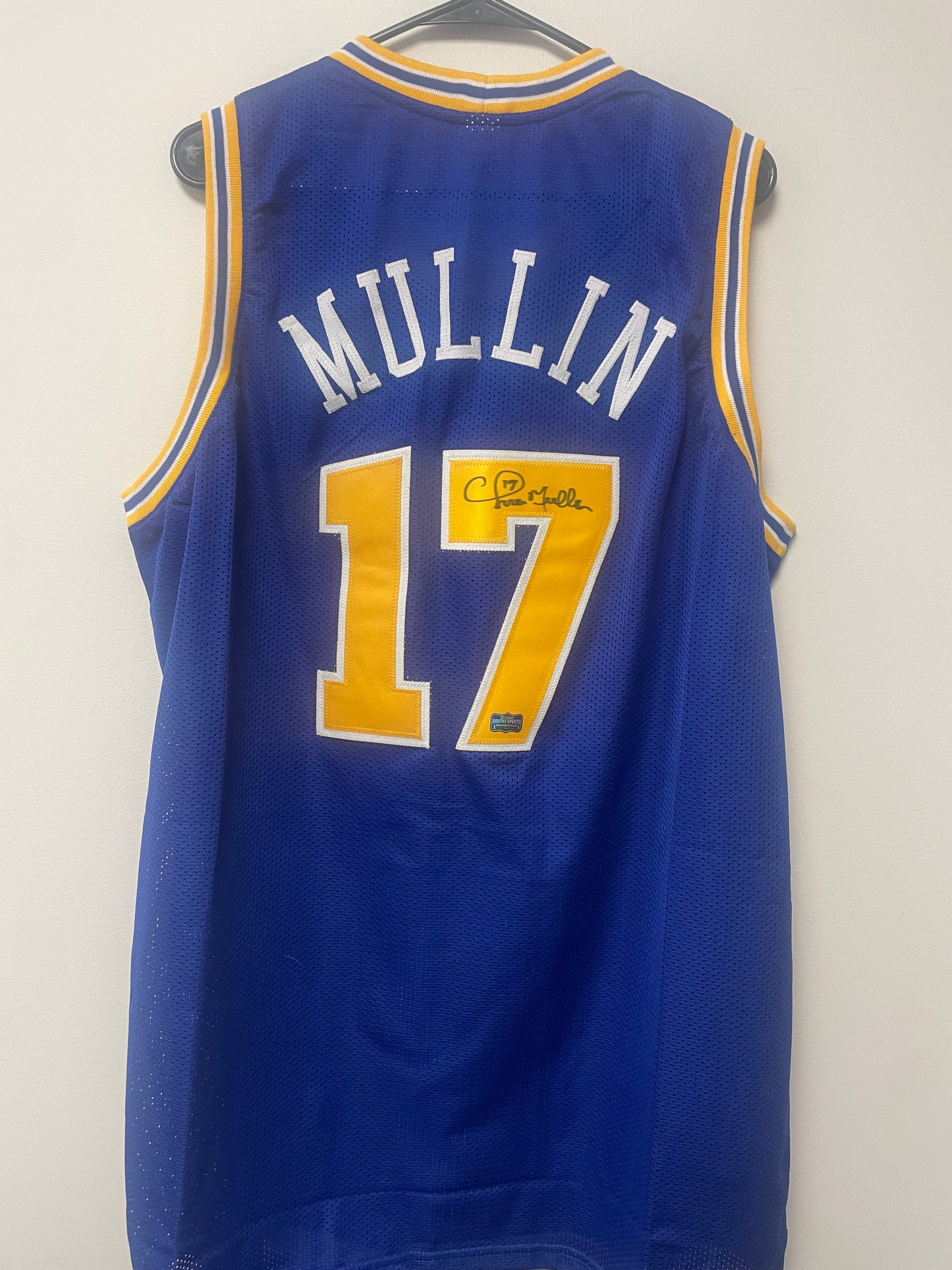 Chris Mullin Autographed Custom Jersey