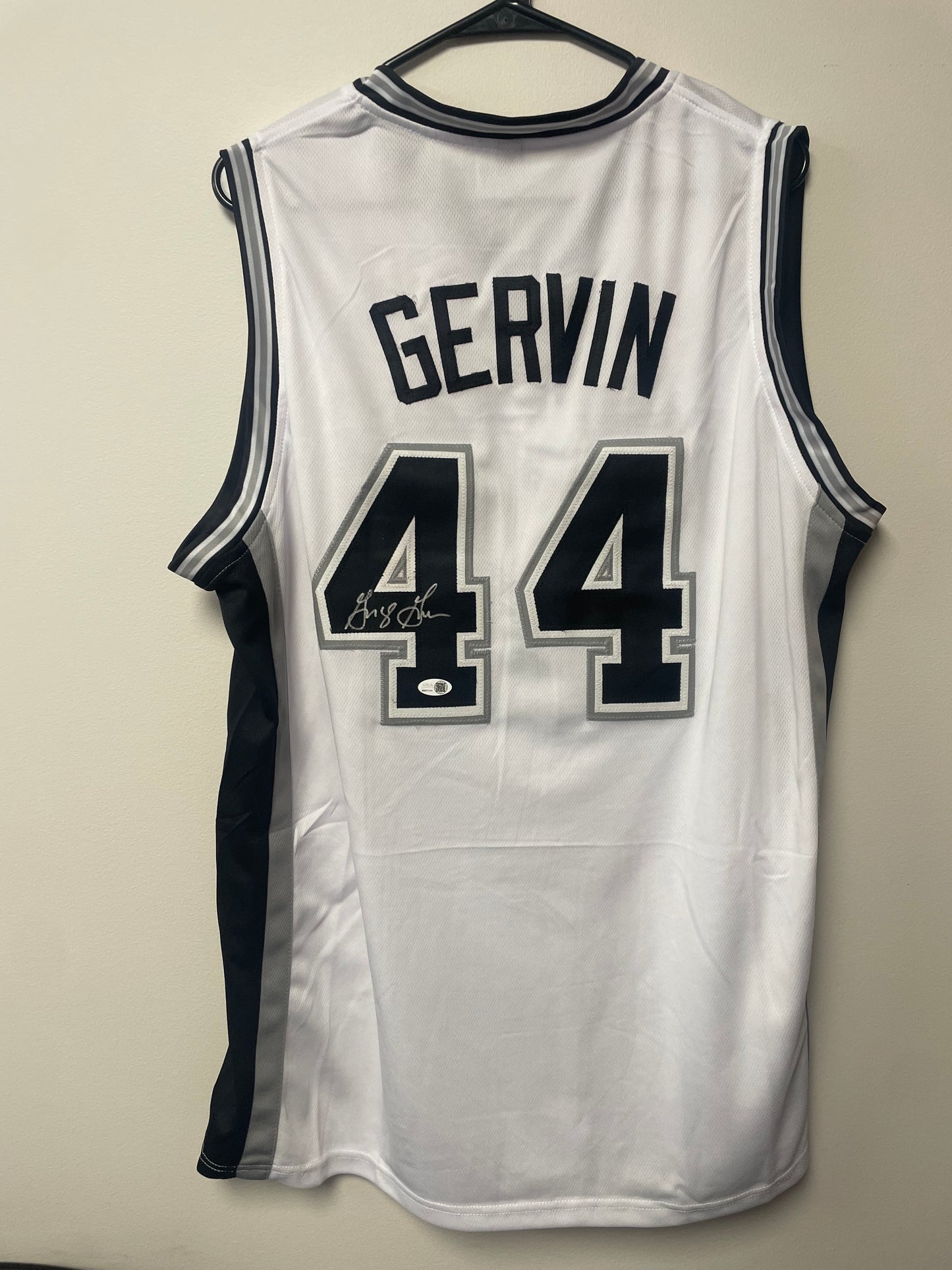 George Gervin Autographed Custom Jersey