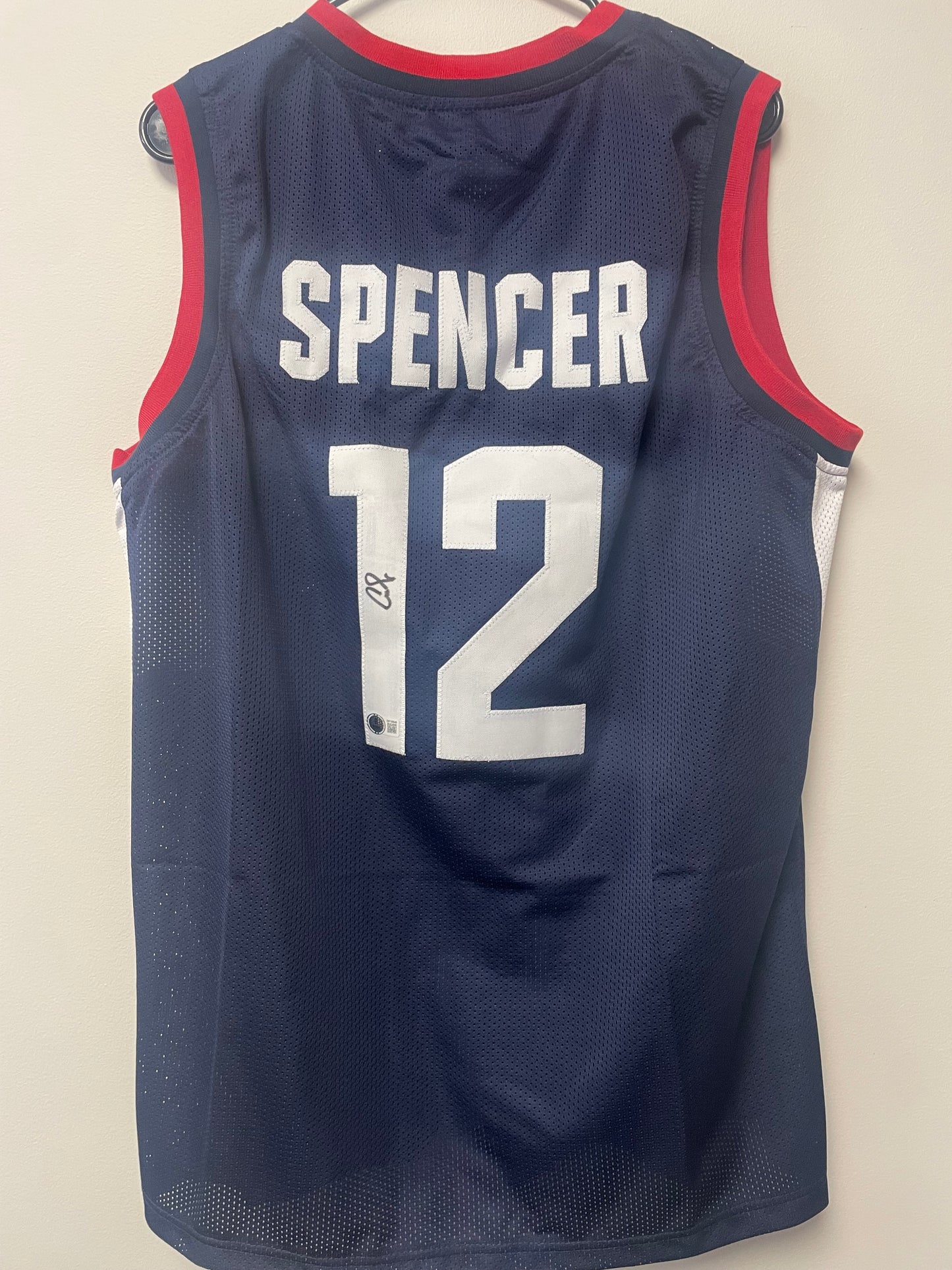 Cam Spencer Autographed Custom Jersey