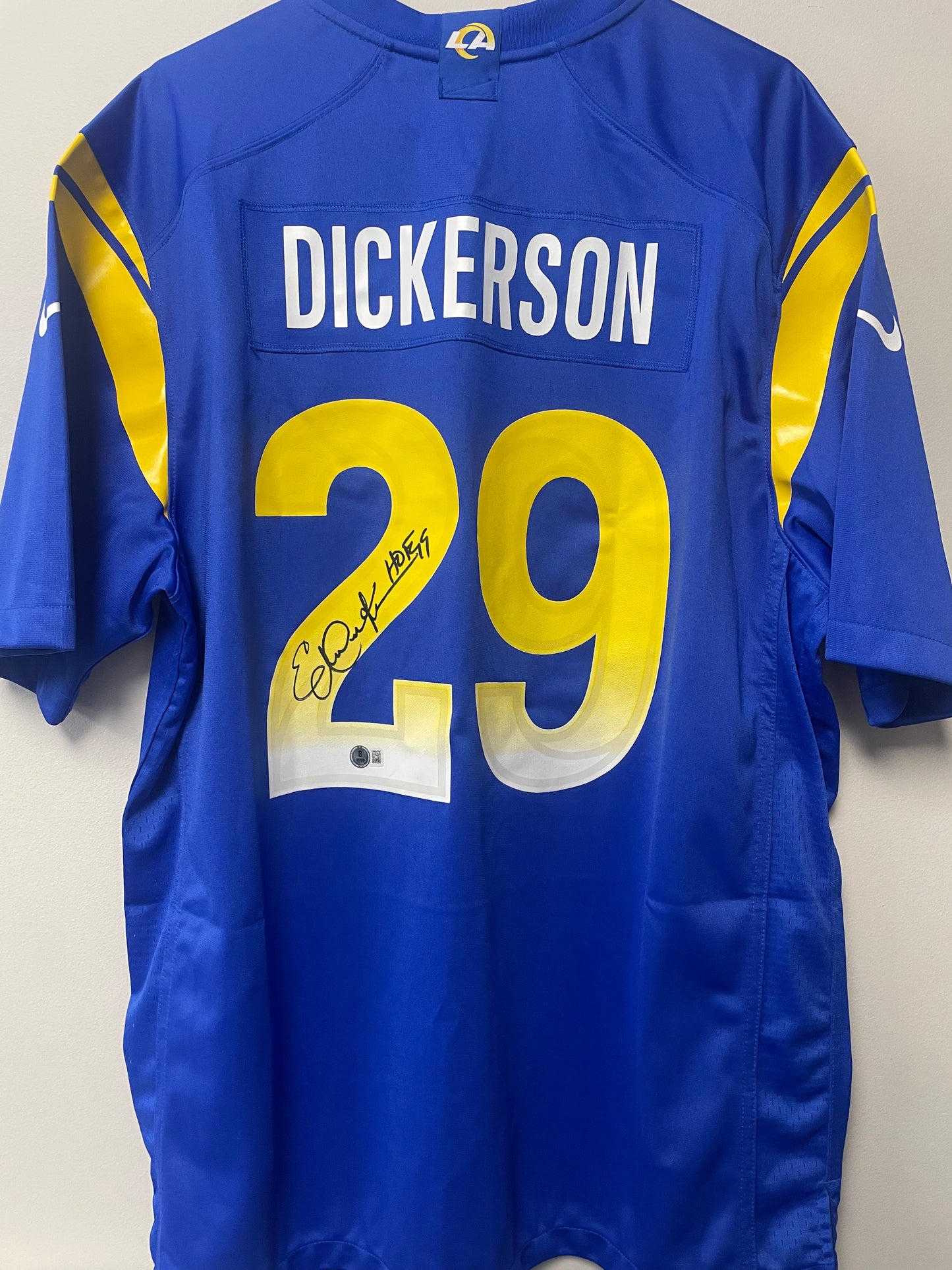 Eric Dickerson Autographed Authentic Jersey