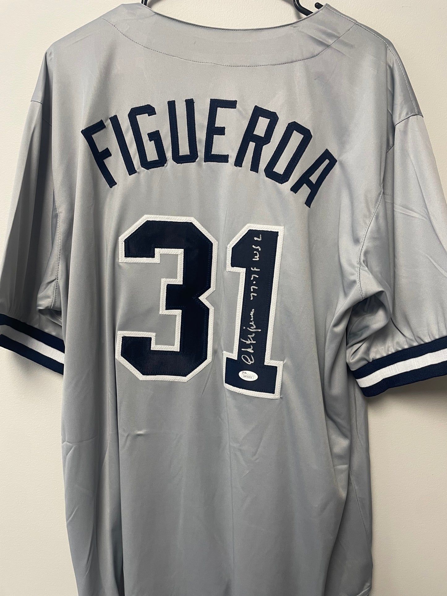 Ed Figueroa Autographed Custom Jersey