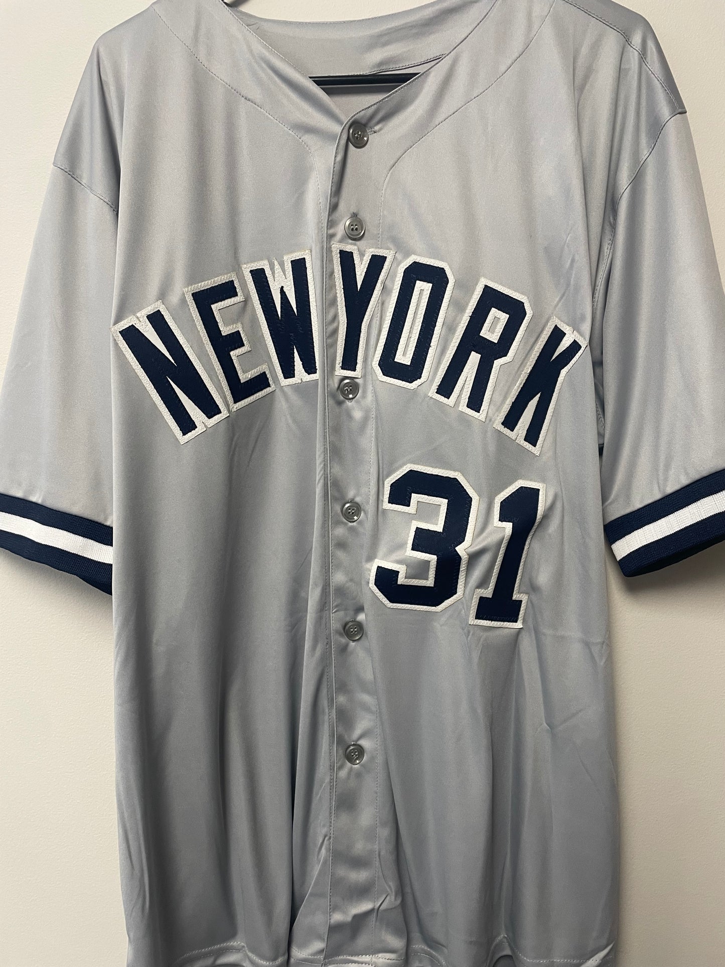 Ed Figueroa Autographed Custom Jersey