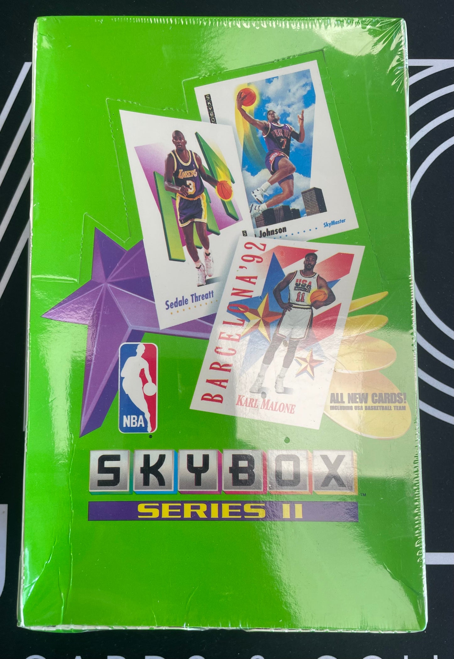 1991-92 SKYBOX BASKETBALL SERIES 2 FACTORY SEALED BOX