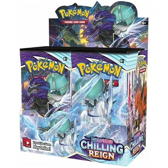 Pokemon Sword & Shield CHILLING REIGN Booster Box NEW SEALED 36-Packs
