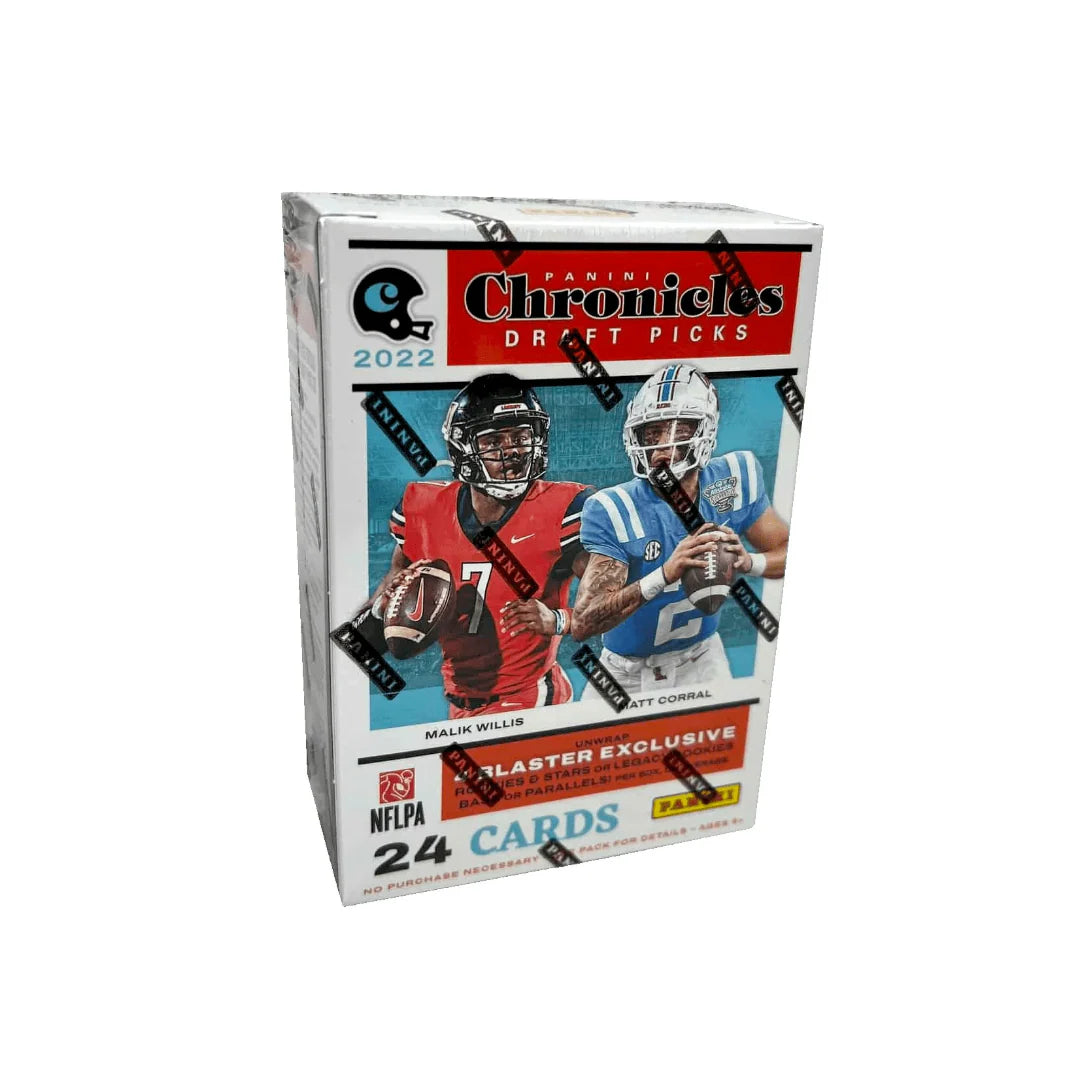 2022 Panini Chronicles Draft Picks Football Blaster Box