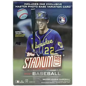 2021 Topps Stadium Club Baseball 8-Pack Blaster Box