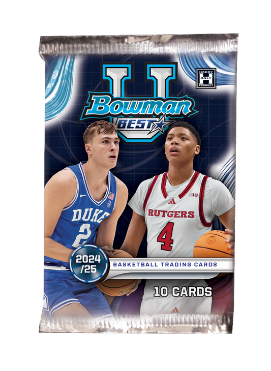 2024/25 BOWMAN UNIVERSITY BEST BASKETBALL HOBBY PACK