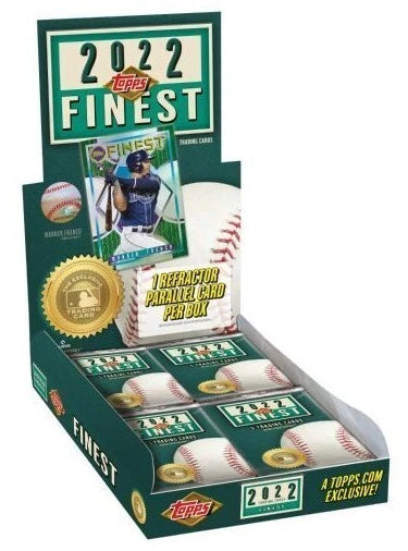 2022 Topps Finest Flashback Baseball Hobby Box