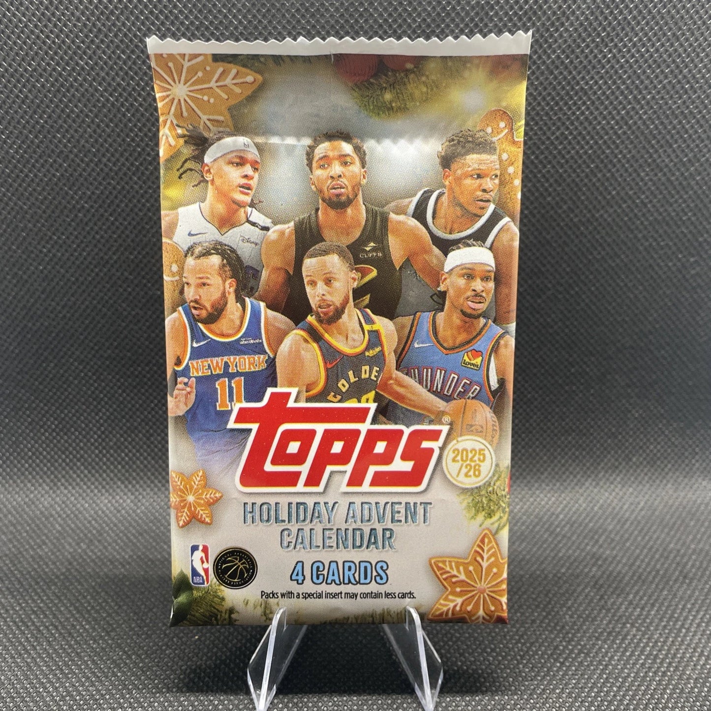 2025-26 Topps Holiday Basketball Advent Calendar