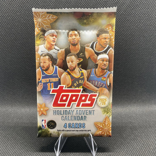 2025-26 Topps Holiday Basketball Advent Calendar