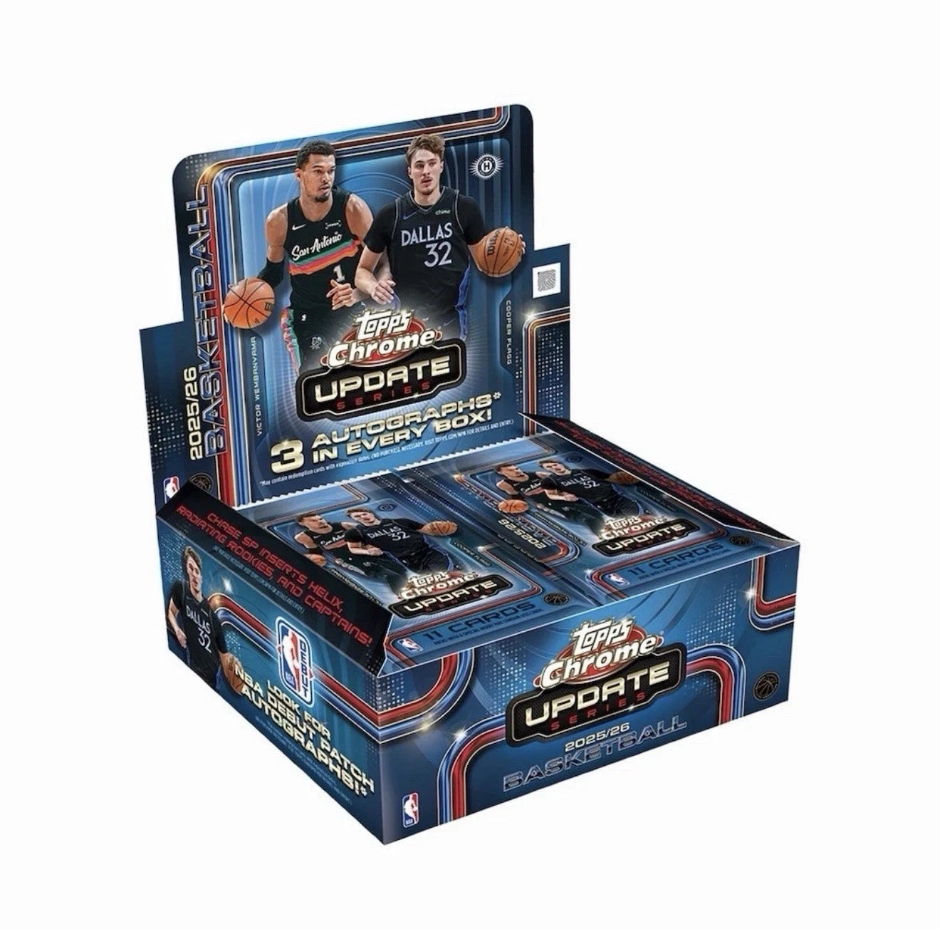 2025-26 Topps Chrome Update Jumbo Hobby