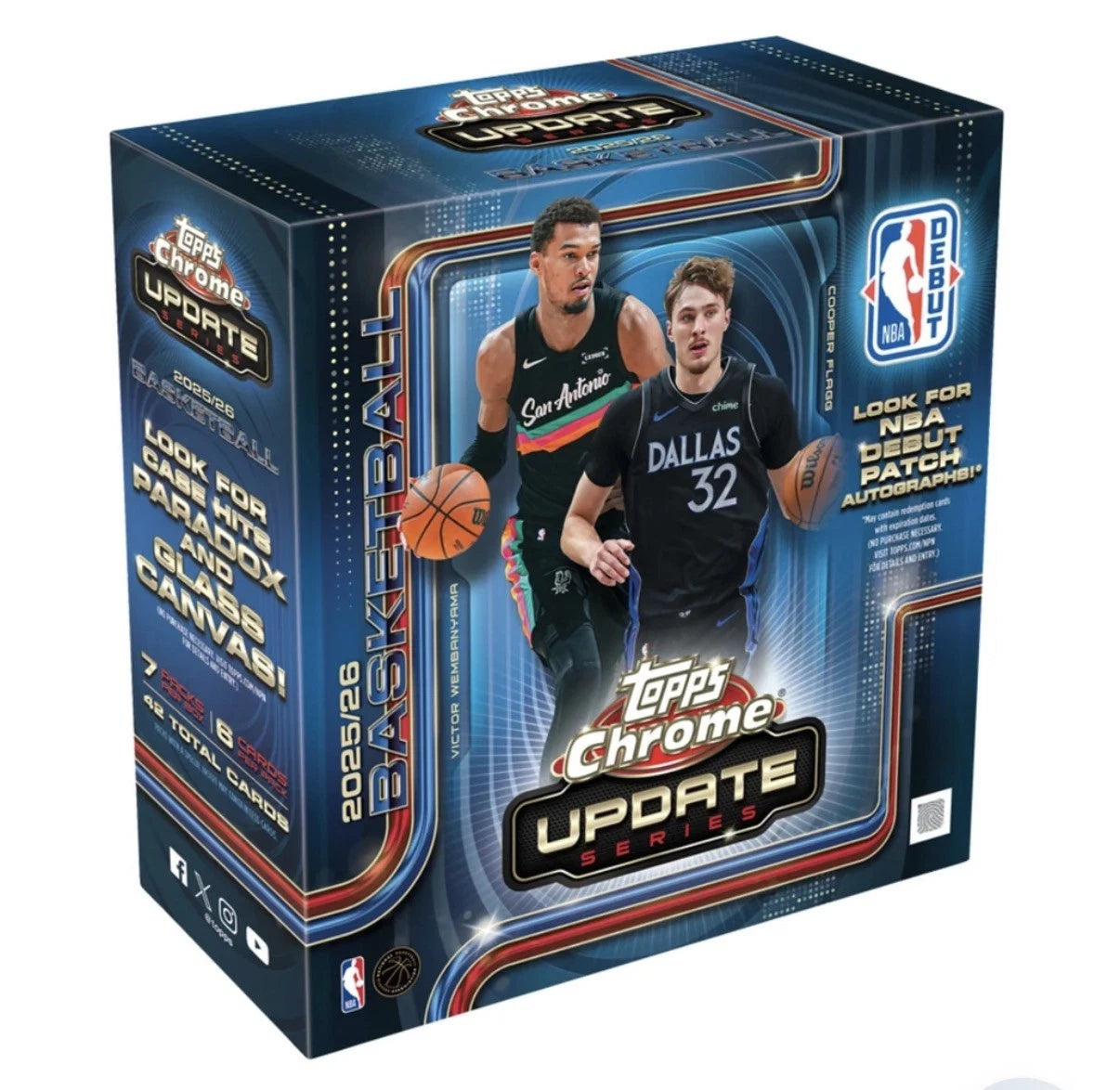 2025-26 Topps Chrome Update Mega Box