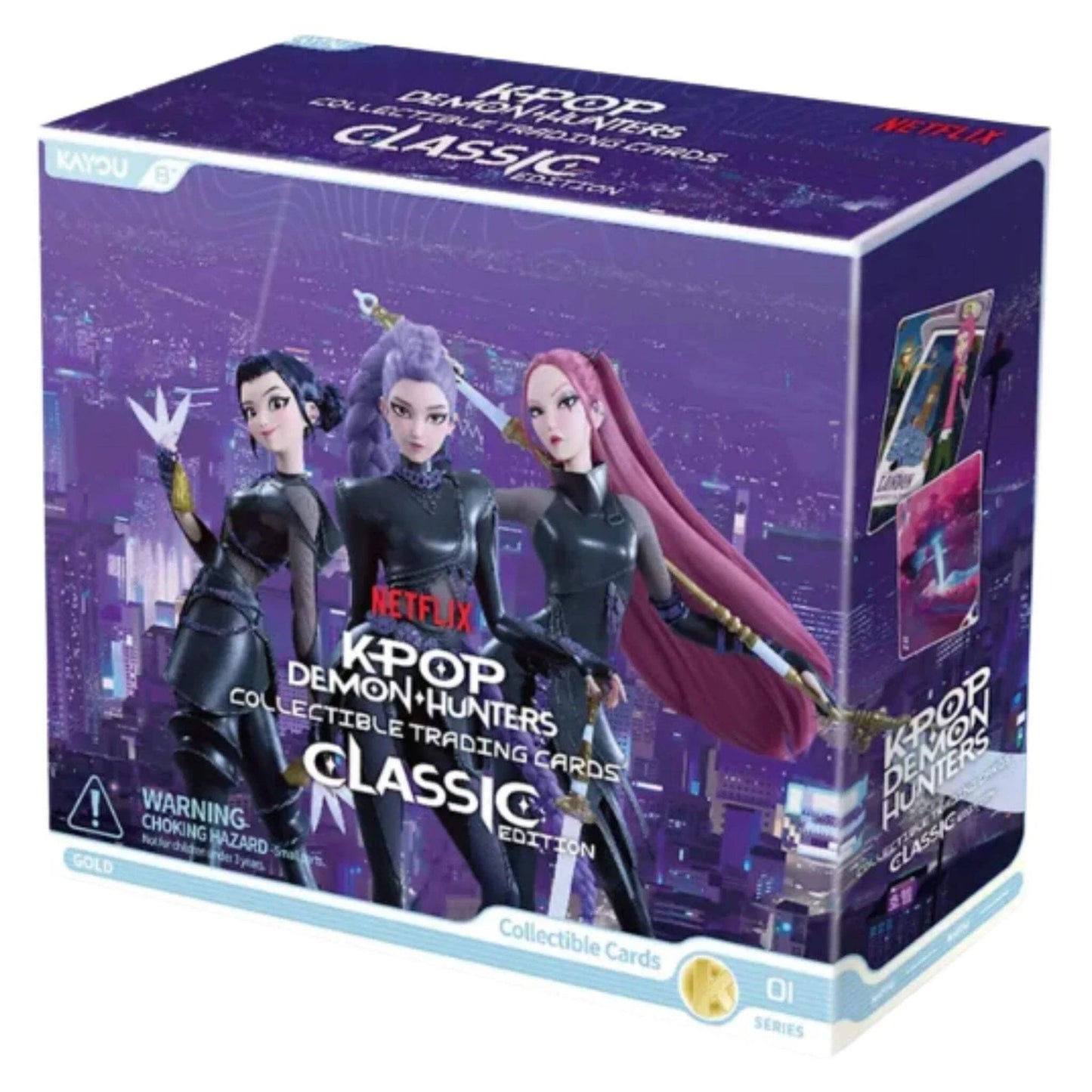 2026 Kayou KPop Demon Hunters Collectible Trading Cards Energy Edition Series 1 Box