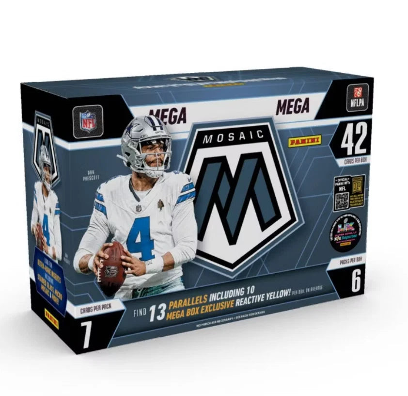 2025 Panini Mosaic Football Mega Box
