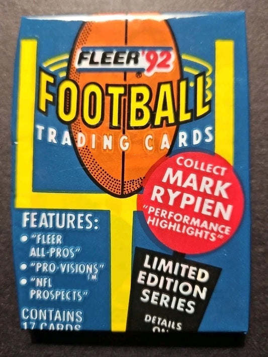 1992 Fleer Football NFL Pack