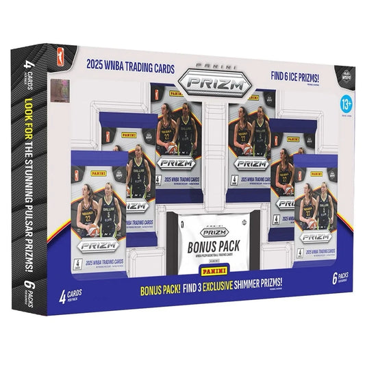 2025 Panini Prizm WNBA Costco Box New Sealed 6 Packs + Bonus Caitlin Clark