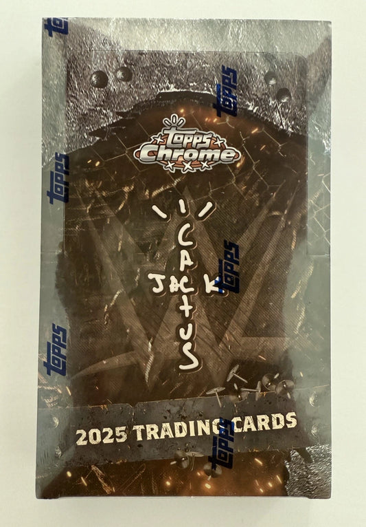 2025 Topps Chrome® WWE x Cactus Jack Hobby Box