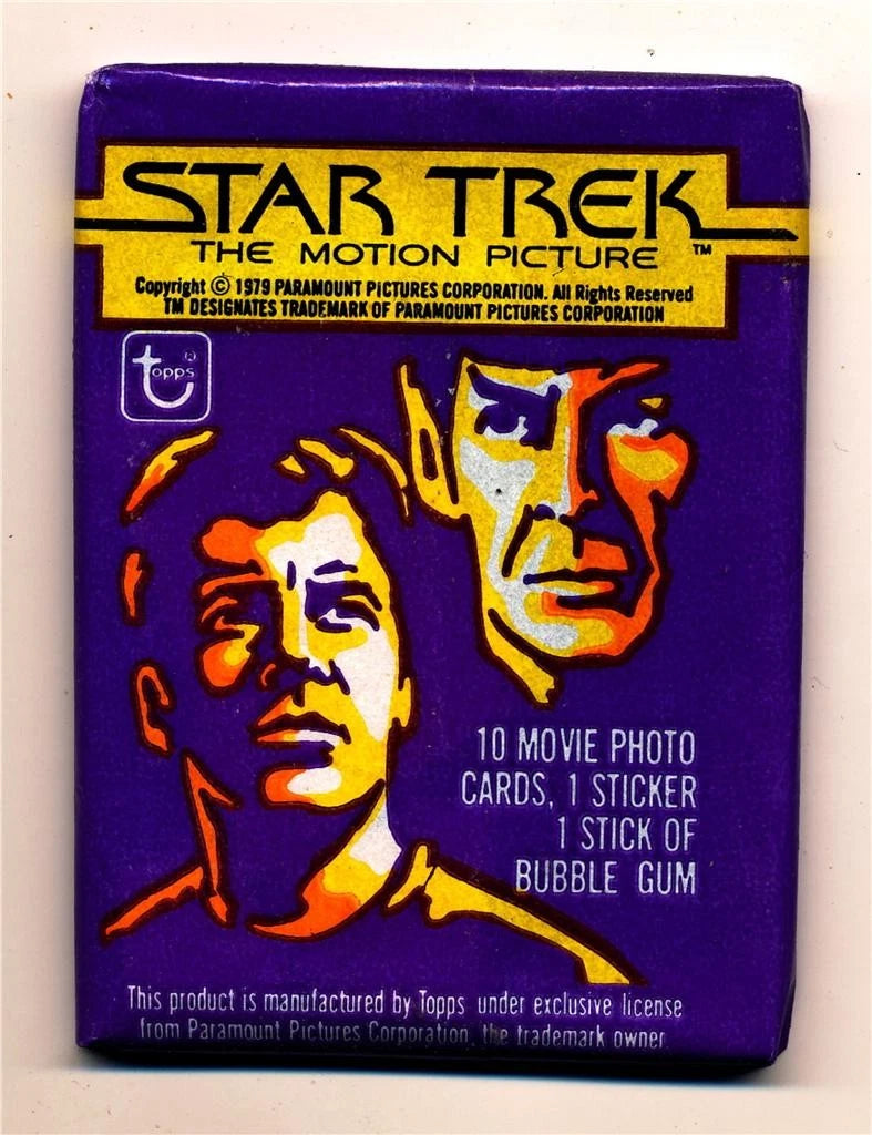 1979 Topps Star Trek Pack