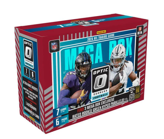 2025 Panini Donruss Optic Football Mega Box