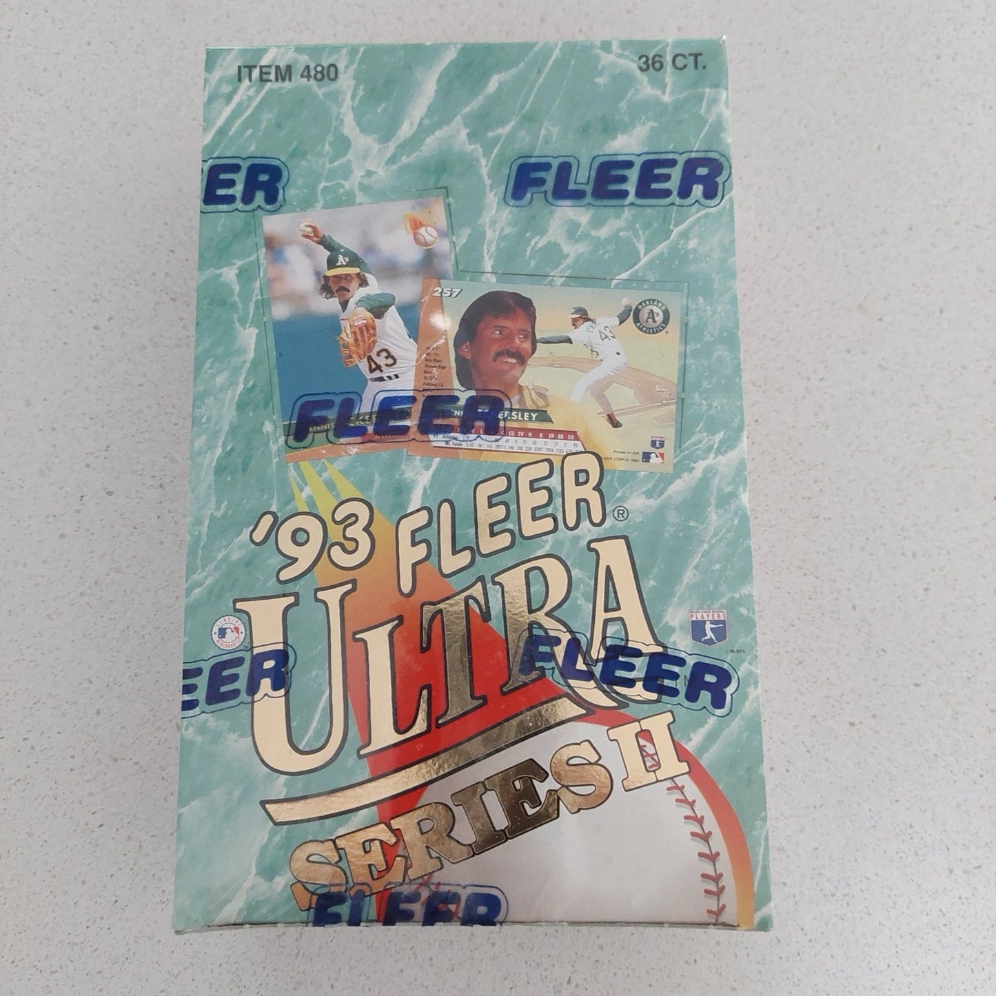 1993 Fleer Ultra MLB Baseball Series 2 Factory Sealed Box