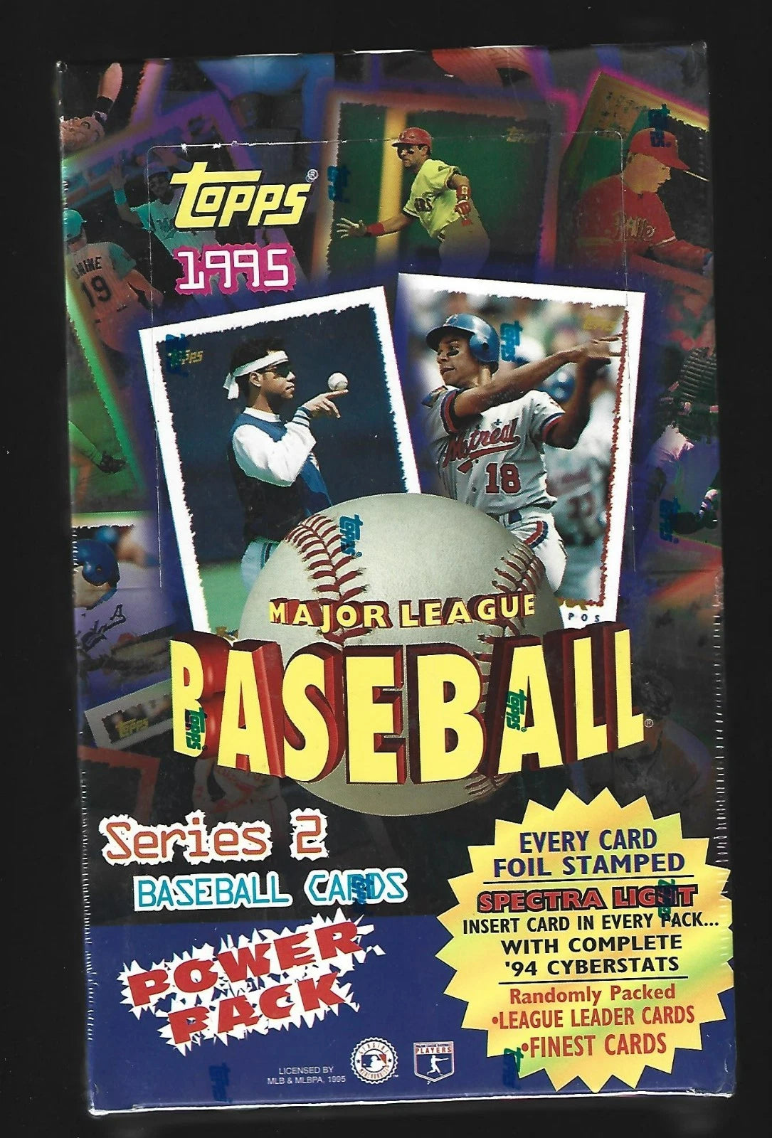 1995 Topps Baseball Series 2 Wax Box