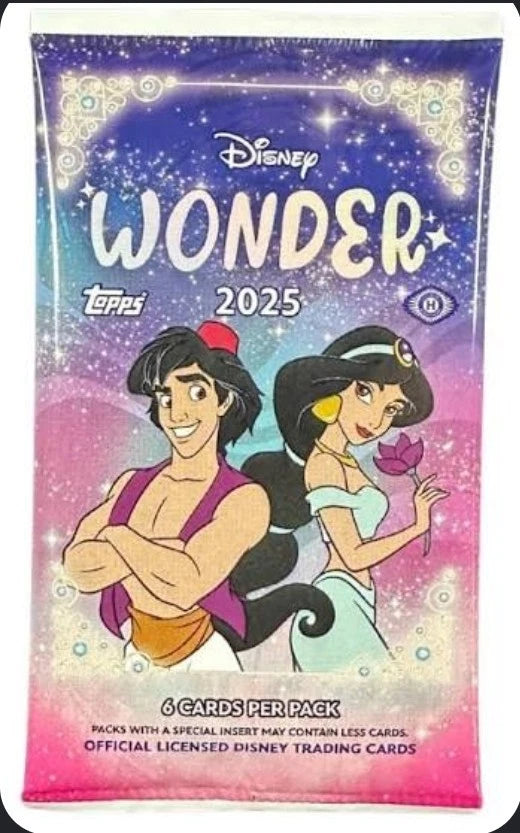 2025 Disney Topps Wonder Hobby Pack