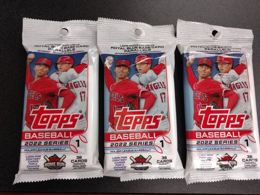 2022 Topps Series One 1 Baseball Sealed Value fat pack