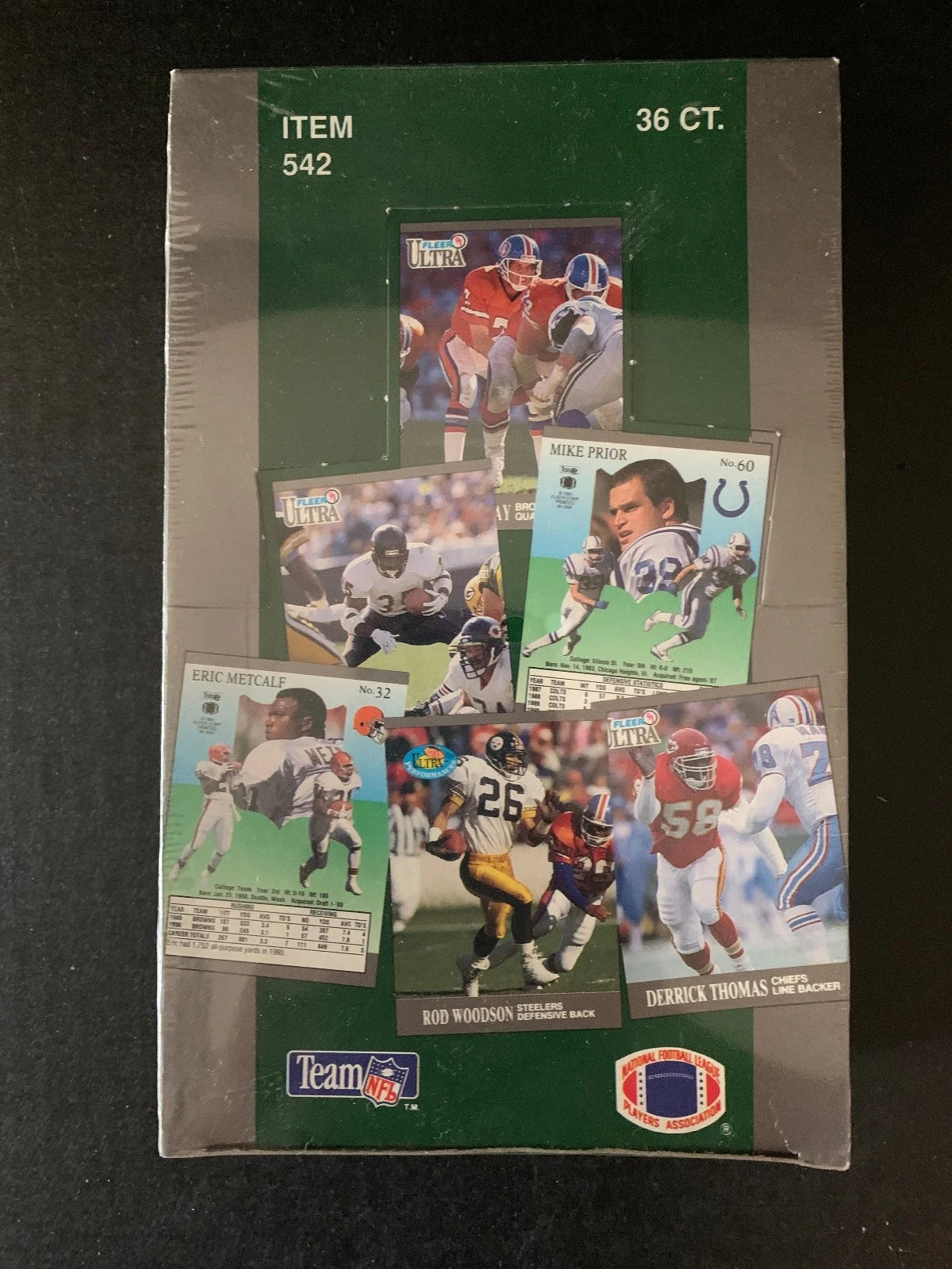 1991 Fleer Ultra NFL Football Factory Sealed 36 Pack Wax Box