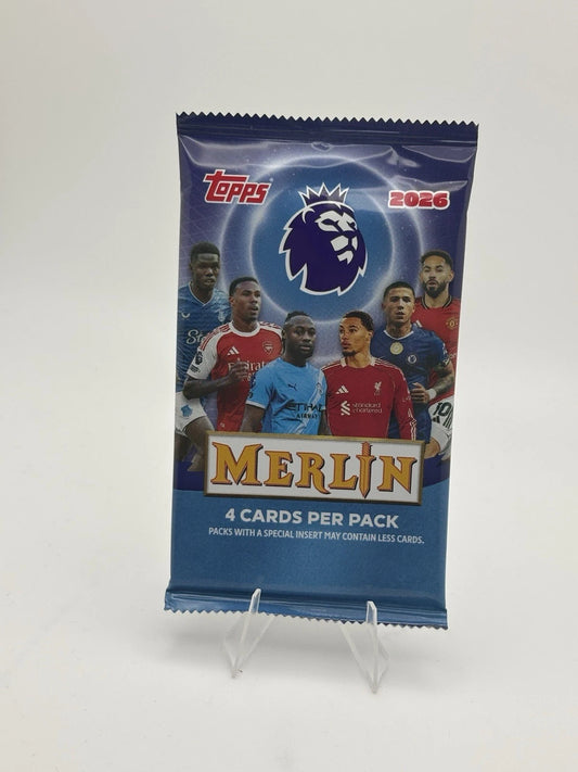 2026 Topps Merlin EPL Soccer Blaster Pack