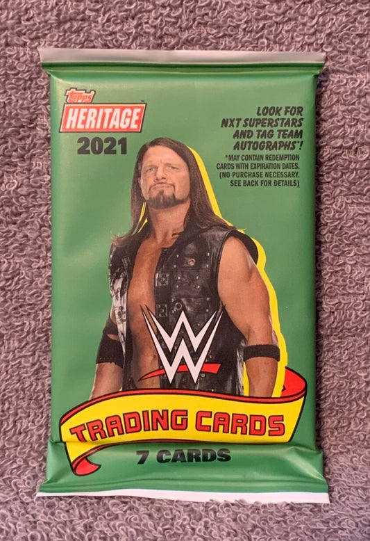 2021 Topps Heritage WWE