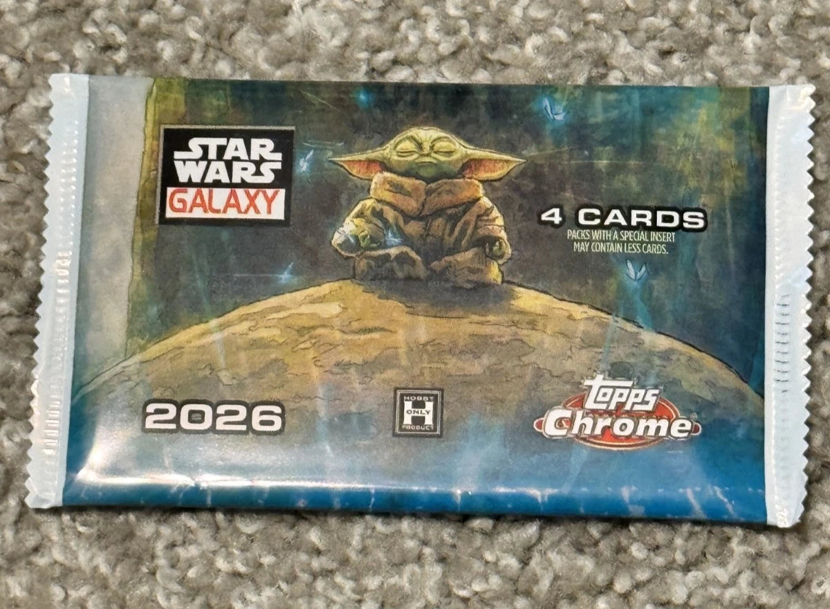 2026 Topps Chrome Star Wars Galaxy Hobby Pack