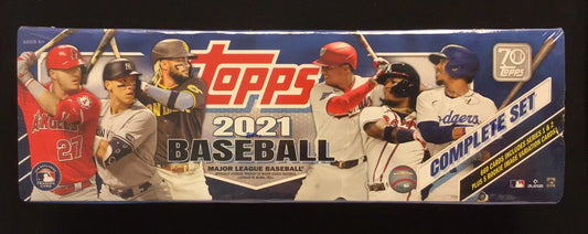 2021 Topps Baseball Complete Sealed Set Series 1 & 2 (Blue)