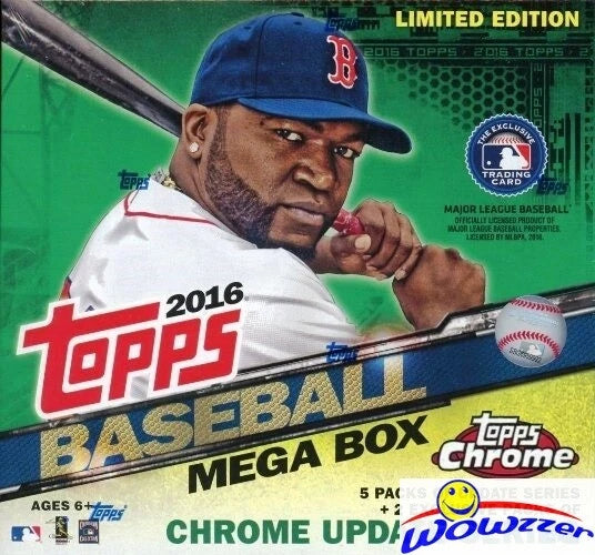 2016 Topps Chrome Update Baseball Mega Box