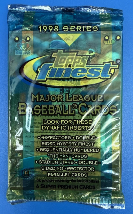 1998 Topps Finest Series 2 Baseball Pack