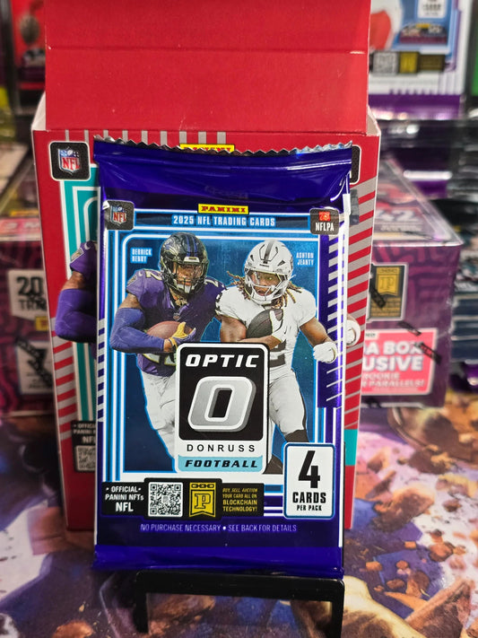 2025 Donruss Optic Football Blaster Pack