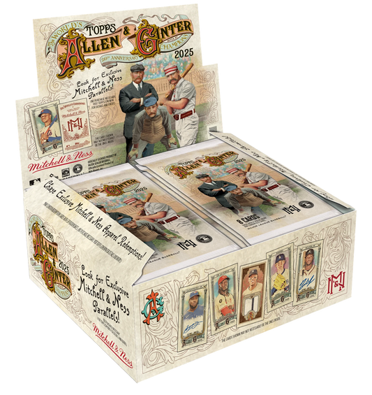 2025 TOPPS ALLEN & GINTER MITCHELL & NESS HOBBY BOX